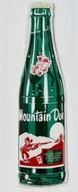 Mountain Dew Bottle Die Cut Novelty Licensed Metal Sign 21&quot; x 6&quot; - £12.05 GBP