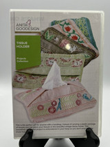 Crafts Embroidery Machine Design Anita Goodesign Tissue Holder PROJ46 New - $18.70