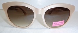 Betsey Johnson BJ164128 GLITTER Nude Sunglasses New Womens Eyewear - £101.78 GBP