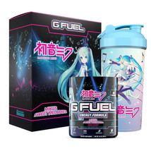 GFUEL Miku’s Sweet Melodies DIVA Collector&#39;s Box + Shaker Cup + Tub Anime G FUEL - £131.18 GBP