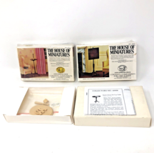 Lot Of 3 The House of Miniatures Wooden Dollhouse Kits Queen Anne LR Tables - £16.51 GBP