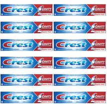 Pack of (12) New Crest Cavity Protection Toothpaste Regular - 8.2 oz - £38.85 GBP
