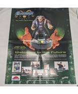 Wizkids Shadowrun Duels Action Figure Game Promotional Poster 17&quot; X 22&quot; - $337.58 MXN
