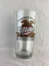 Miller Brewing Co. pint beer glass Beer Tumwater Brewery WA - £15.57 GBP