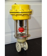 Asahi America 3/4&quot; Plastic Flange Pneumatic Actuator Globe Control Valve... - $490.19 CAD