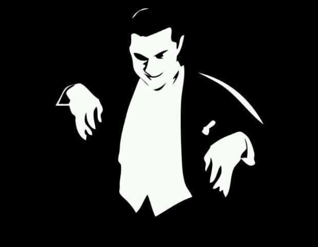 DRACULA VAMPIRE HORROR Vinyl Decal Car Truck Wall Sticker CHOOSE SIZE COLOR
