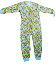 Knotty Woodpecker Vintage 2007 Butt Flap Womens One pc Pajama PJ Large NEW TAGS - £27.89 GBP