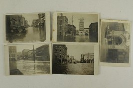 Vintage Photo Postcard Lot Rppc Early 1900&#39;s Flood Portsmouth Oh Neudoerfer - £39.61 GBP