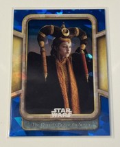 2024 Topps Chrome Blue Sapphire Star Wars Phantom Menace - Queen Amidala Card 60 - £6.04 GBP