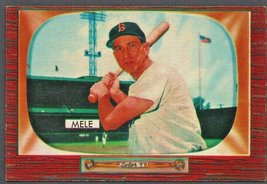 Boston Red Sox Sam Mele 1955 Bowman # 147 - £5.31 GBP
