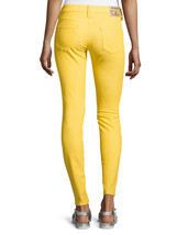 New Womens $178 True Religion Brand Jeans 26 Bright Yellow Skinny Pant NWT Cords - £139.73 GBP