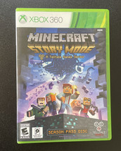 Minecraft Story Mode Season Pass Disc - Xbox 360 - Tested and Works - No Manual - £15.70 GBP