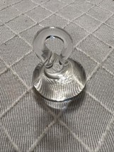 Blown Glass/ Crystal Miniature Hershey Kiss Princess House - $16.58 CAD