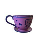 Disney Alice in Wonderland Mad Tea Party Lavender Purple Teacup Mug - £46.74 GBP