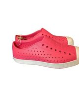 Native Girl Kid Junior Jefferson Slip on Sneaker 12100100 Dazzle Pink Si... - $34.65