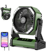 AddAcc 20000mAh Battery Operated Fan, Portable Rechargeable Desk/Camping... - $201.56