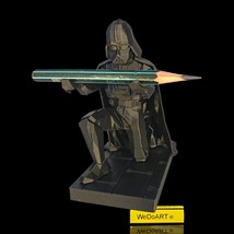 Darth Vader Pen Holder - Star Wars 3D printed Carbon Fiber - £31.89 GBP