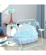 Auto-Swing Motions Baby Rocking + Bluetooth Usb Electric Cradle Infant B... - $137.99