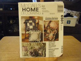McCall&#39;s 6501 Variety of Throw Pillows Pattern - $6.60