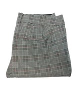 Lane Bryant Plaid Career Pants High Waisted Ankle Length Trousers Busine... - €17,15 EUR