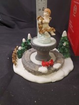 Dickens Collectables Accessories Angel Fountain 1998 Hand Painted IOB - £7.82 GBP