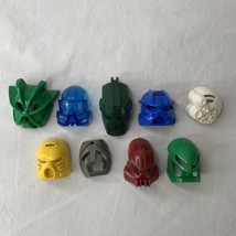 Lego Bionicle Mask mixed lot of 9 Masks see photos excellent used condition - £108.24 GBP