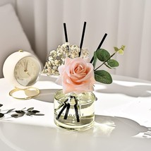 Rose Flower Reed Diffuser/Rose Perfume/6.7oz(200ml)/1 Pack/Reed Diffuser - £31.17 GBP