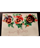 Antique Victorian Greeting Card 1900s-1910s. Signed - $373.31 MXN