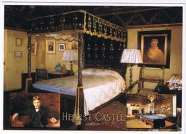 California Postcard San Simeon Hearst Castle South Gothic Suite Billiard... - $2.96