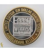 Slot Machine Colorado Belle Casino Gaming Token .999 Silver Ltd Edition - €56,71 EUR