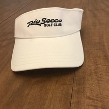 Rio Secco Golf Club Hat Cap Visor strapback country course Las Vegas Adj... - $10.80