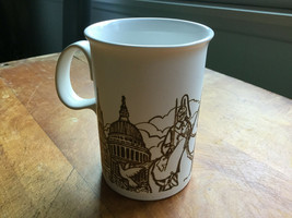 London Cafe Mug by Dunoon Ceramics Collectible Great Condition Made In S... - £14.86 GBP