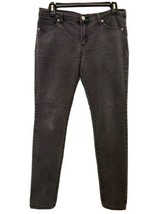 Forever 21 Womens Size 29 Charcoal Gray Stretch 5 Pocket Style Skinny Jeans Y2K - £10.35 GBP