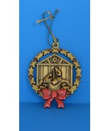 Ornament-Vintage Christmas Ornament Gloria Duchin-Nativity Scene 1991 - €8,59 EUR