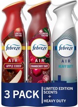 Febreze Air Fresheners, Bathroom Spray Room Fresheners, Odor-Fighting Air Freshe - £27.17 GBP