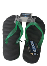 Shocked Garçons Sandales ZTB-1003/A Noir/Vert Grand 1-2 - £6.99 GBP