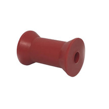 Keel Roller with 17mm Bore 4&quot; - Red - $32.98