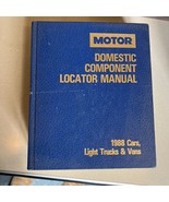 1988 Motor Domestic Component Locator Manual Cars, Light Trucks, Vans ￼￼ - $29.99