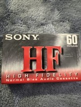 Sony C60HFR Cassette Tape - Red - £7.74 GBP