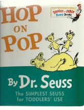 Board Book Dr Seuss Hop On Pop Simplest Suess For Toddlers&#39; Use Ex++ 2ND - £20.18 GBP