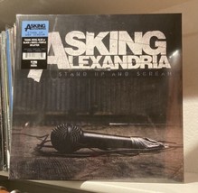 /250 Asking Alexandria - Stand Up and Scream - Blue w/B+W+Purple Splatter Vinyl - £68.73 GBP