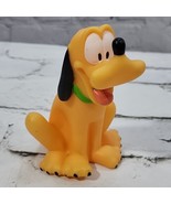 Vintage Disney Pluto Rubber Figure 5&quot; Bath Tub Pool Float Toy  - £7.78 GBP