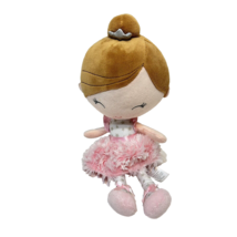 Baby Starter Happy Ballerina Plush Doll Stuffed Toy Lovey 12&quot; Pink Tutu - £8.05 GBP
