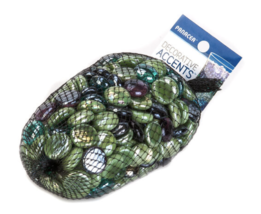 Panacea Decorative Glass Gems, Peacock (Green, Purple), 42 Oz Bag - £15.38 GBP