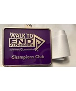 Walk to end Alzheimer&#39;s champions club medal W/ Lanyard - $16.60 CAD