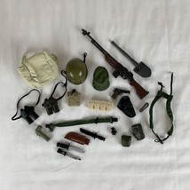 Vintage GI Joe 80’s 90&#39;s Accessories Lot 21 Pieces, Weapons, Guns, Binoculars - £28.82 GBP