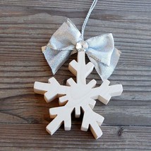 Woooden Snowflake - £21.59 GBP