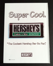 1993 Hershey Cookies N Mint Chocolate Candy Bar Super Cool Magazine Cut ... - £7.90 GBP