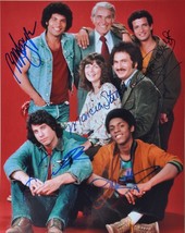 Welcome Back Kotter Cast Signed Photo - John Travolta, Ron Palillo, Robert Hegye - £258.12 GBP