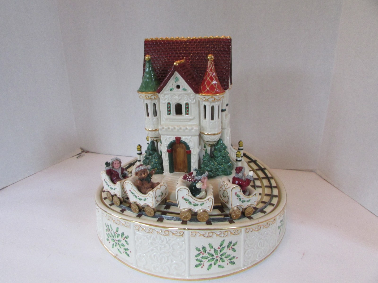 Lenox Holiday Musical  Roller Coaster Animated Tabletop Decor Item image 7